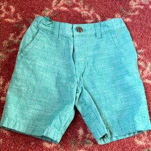 Flat front shorts